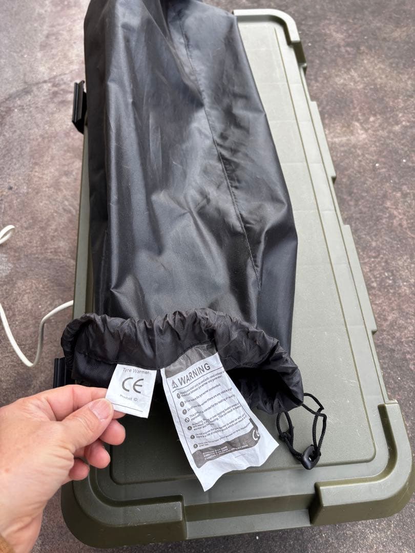 ZiiX バイク タイヤウォーマー 前後 17インチ