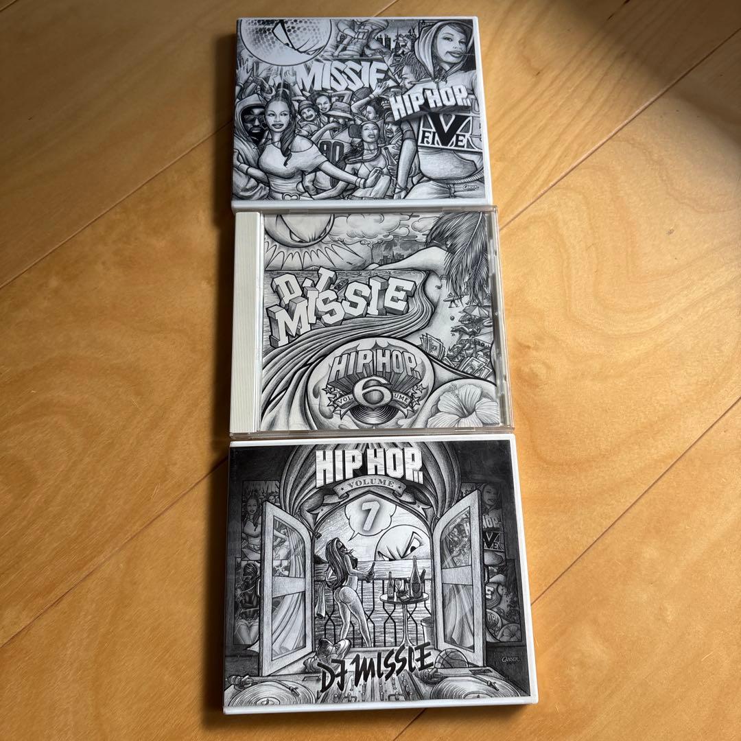 DJ MISSIE HIP HOP 1〜7 セット売り