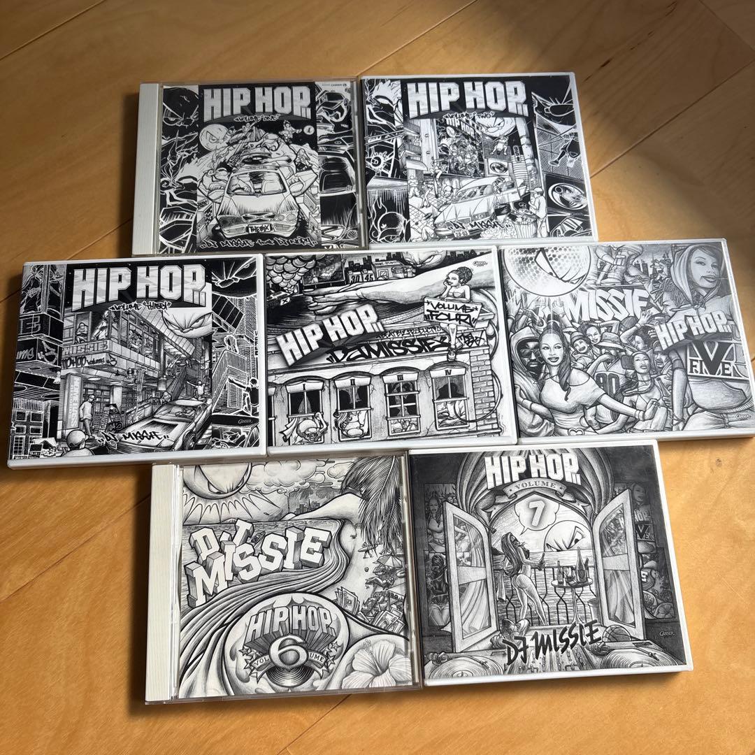 DJ MISSIE HIP HOP 1〜7 セット売り