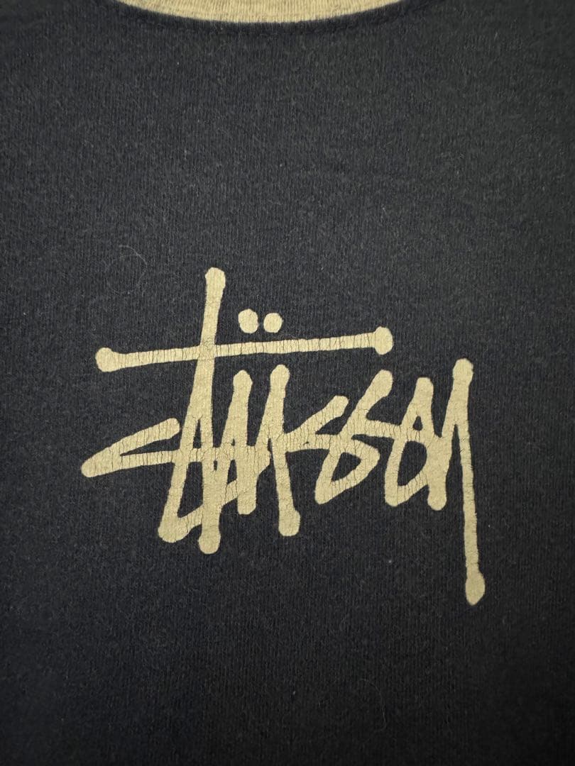 90's USA製 白タグ オールドステューシー ラグラン