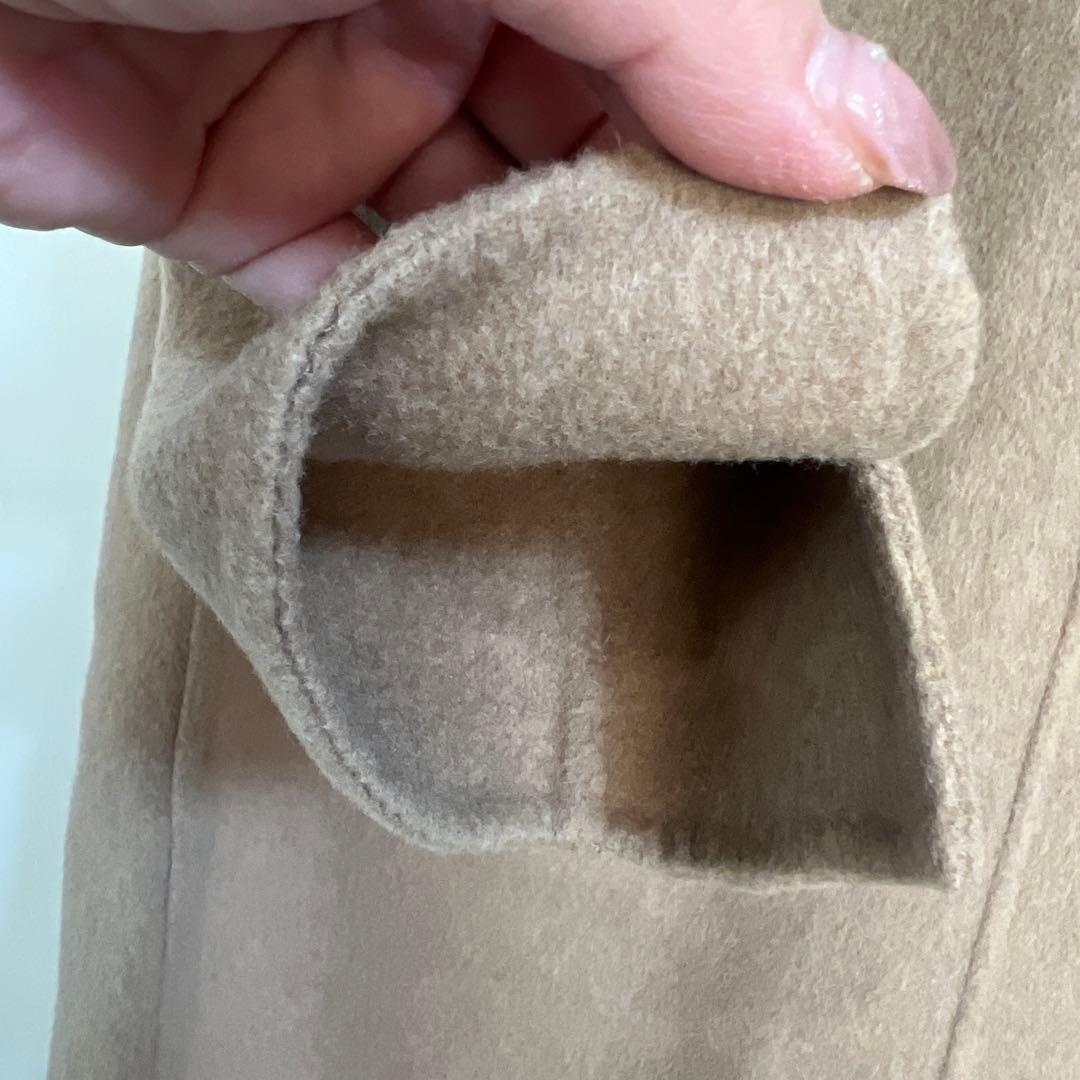 値下げしました Deuxieme Classeベージュ ロングコート サイズ38