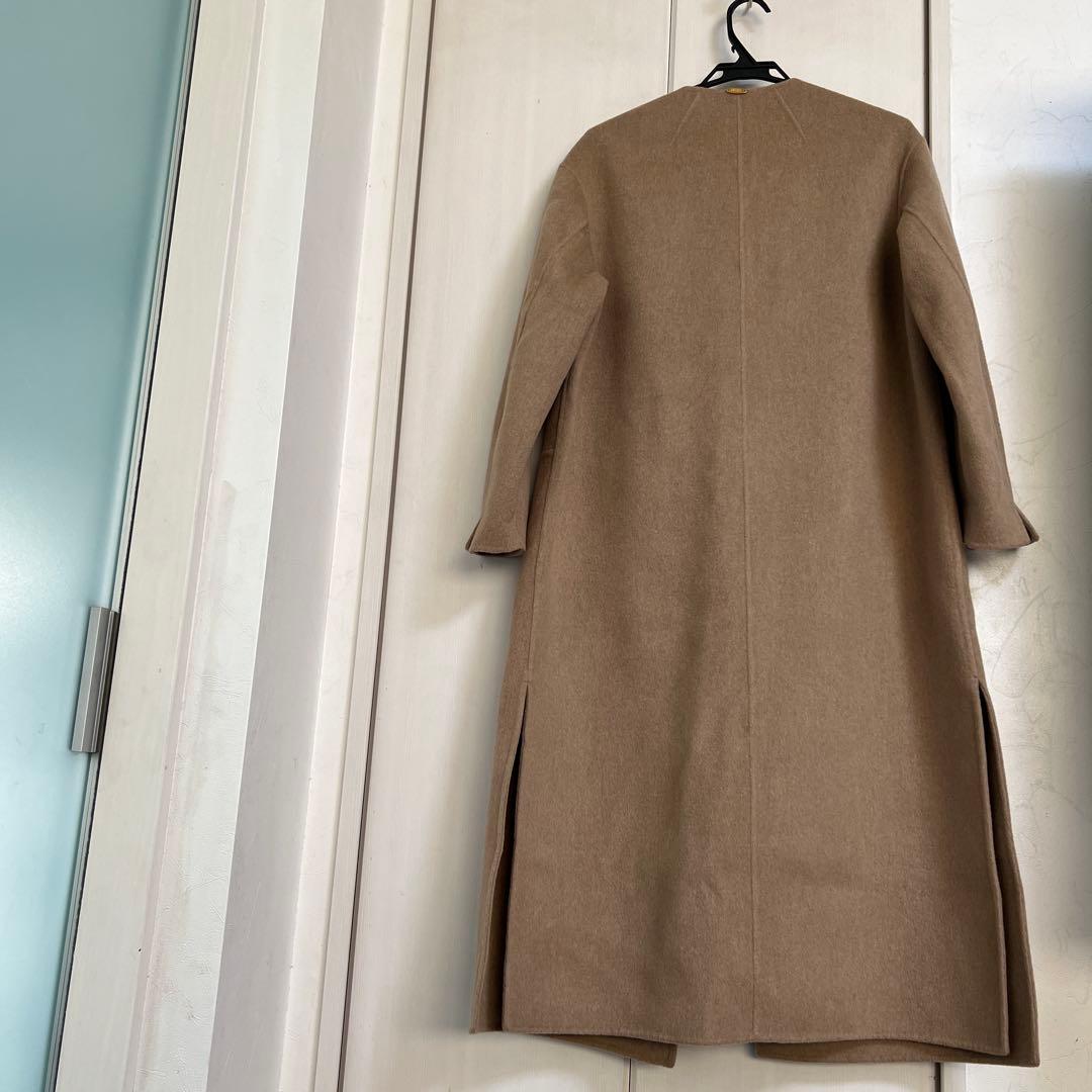 値下げしました Deuxieme Classeベージュ ロングコート サイズ38