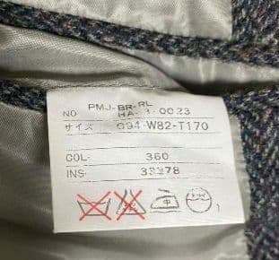 【美品】ラルフローレン　テーラードジャケット　170　ツイード ウール