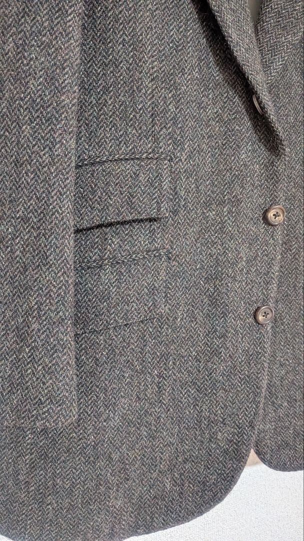 【美品】ラルフローレン　テーラードジャケット　170　ツイード ウール
