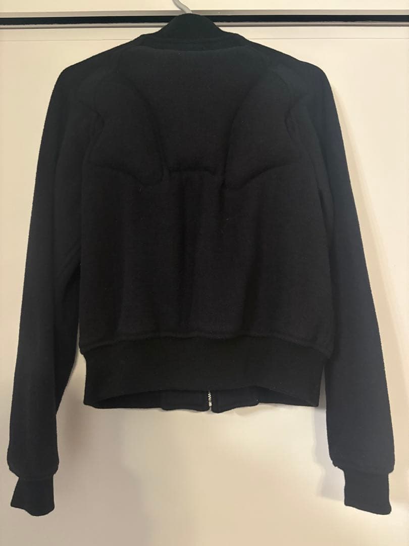 コムデギャルソン　クッション入りジップアップジャンパー