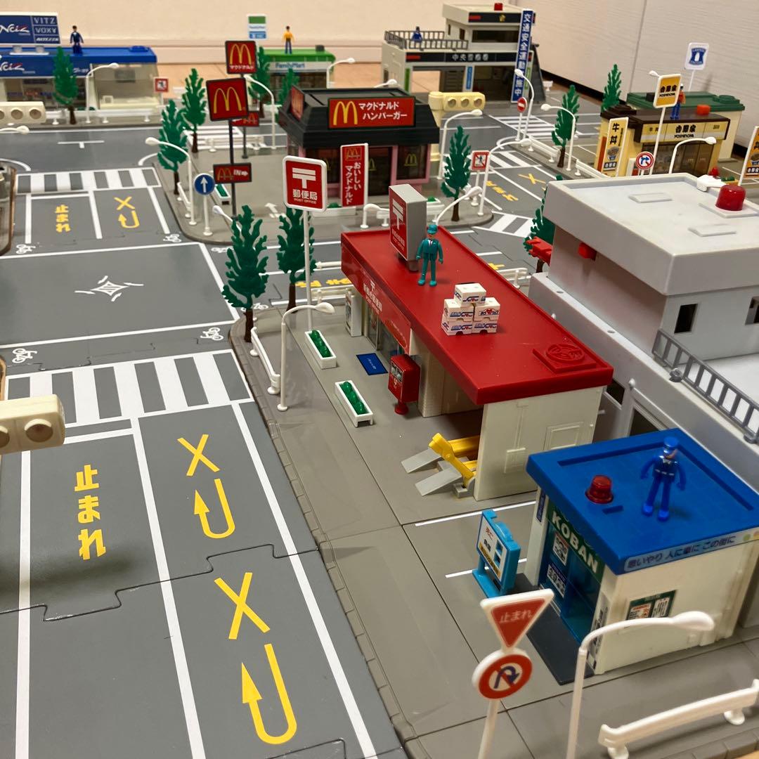 あ*ゆ様 旧トミカタウン つながる道路 まとめ売り トミカタウン トミカ
