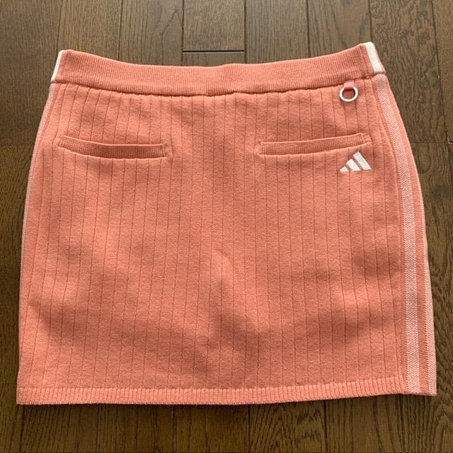 アディダス　ゴルフ　防風　セーター　ニットスカート　上下　レディースL