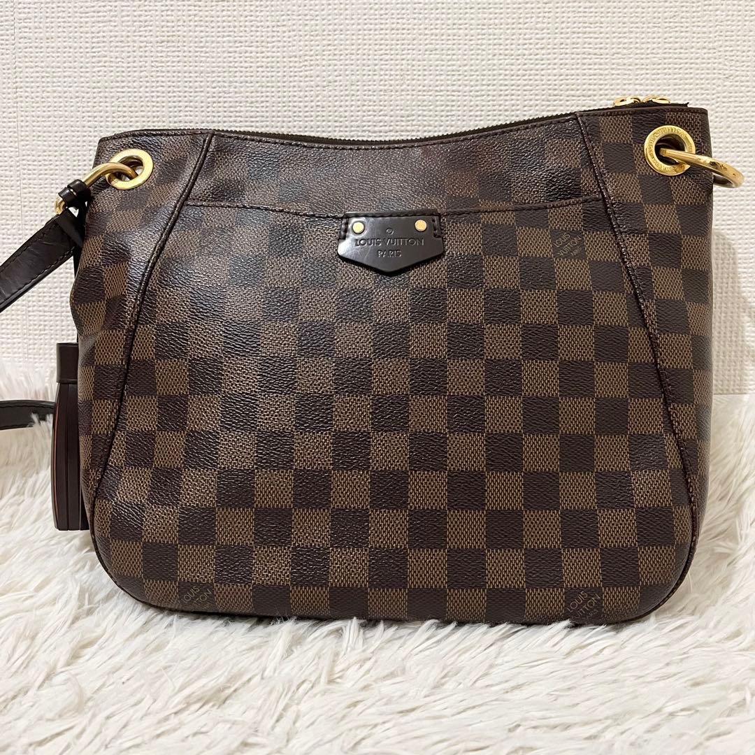 ✨希少✨ルイヴィトン　ショルダーバッグ　斜め掛け　ダミエ　サウスバンク　付属品