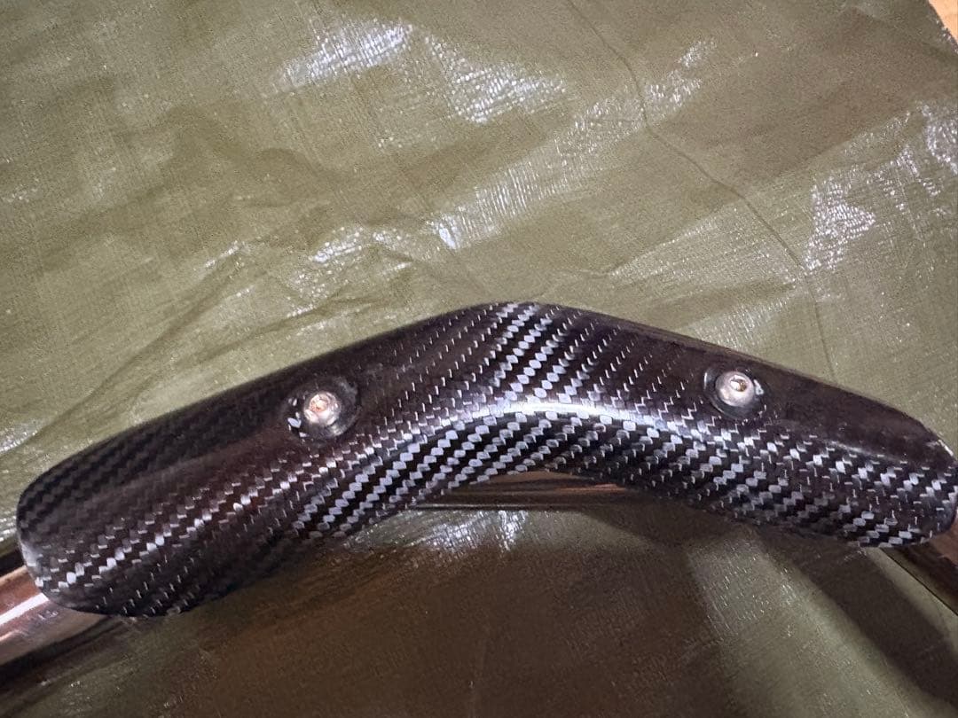 クロスカブ110 JA60用アップタイプマフラー　Realise チタン