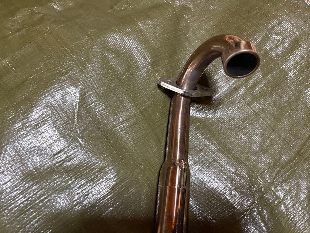 クロスカブ110 JA60用アップタイプマフラー　Realise チタン