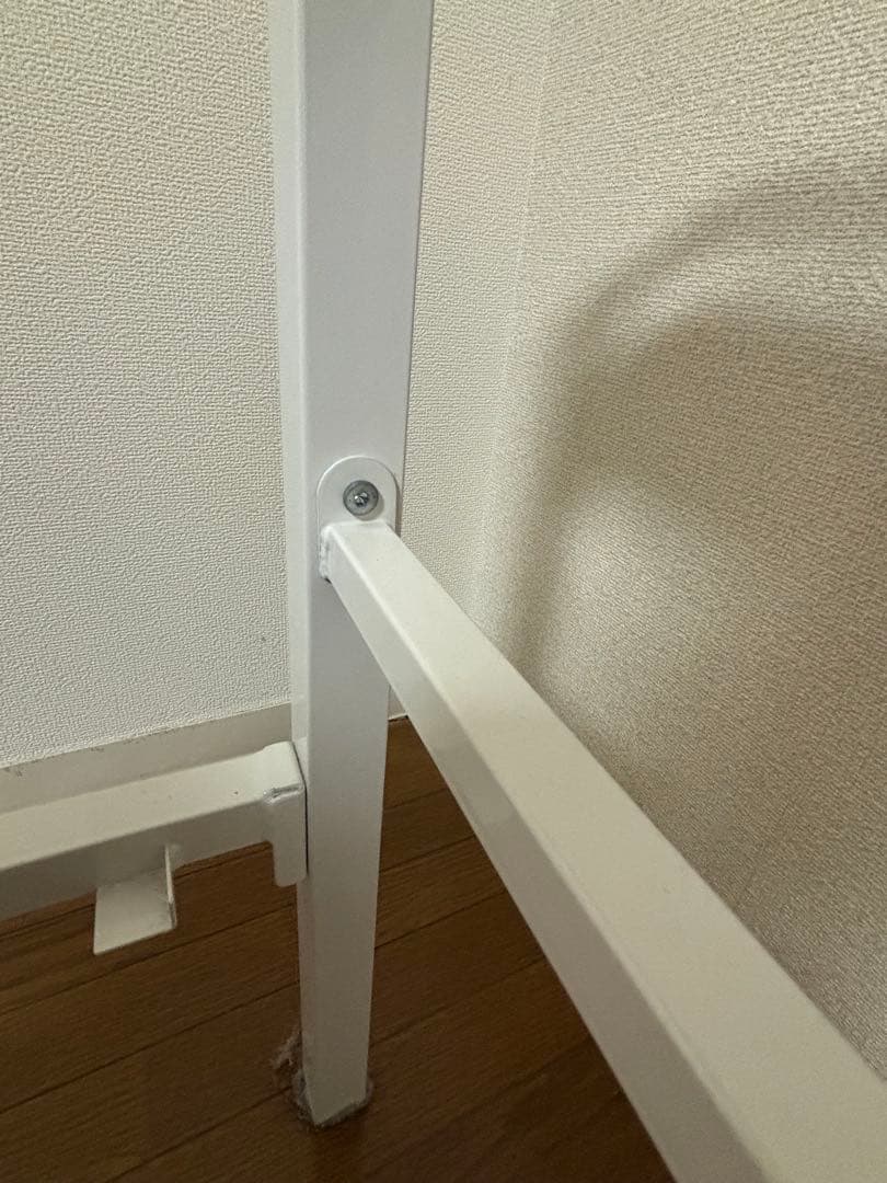 ニトリ パイプベッド バジーナ シングル　コンセント付き