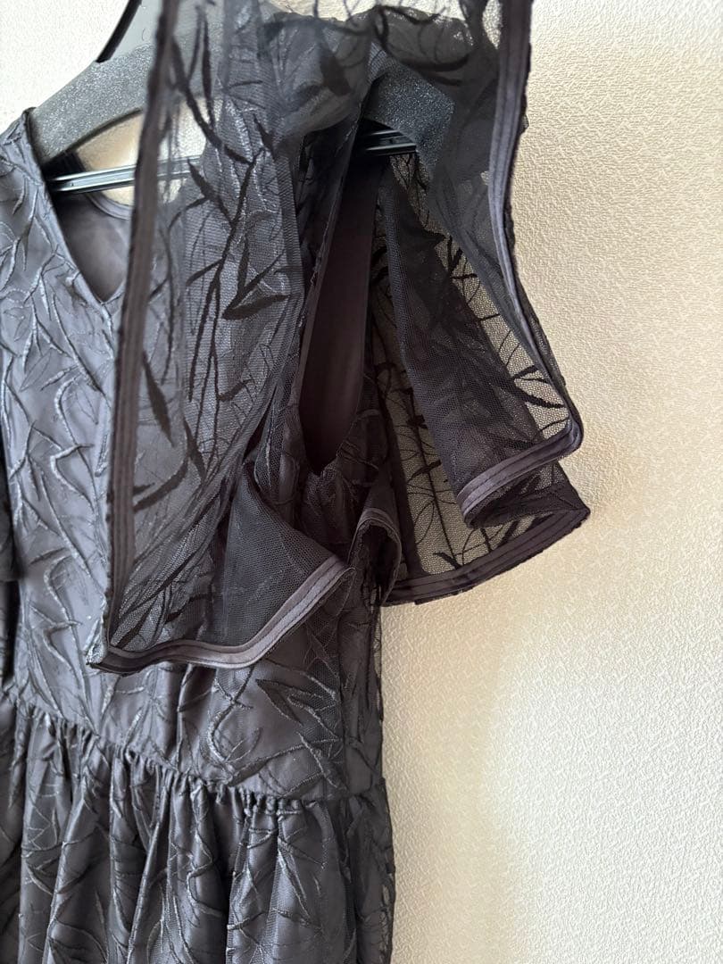 Rire Fete レース刺繍ドレスワンピース 定価38000円 ヤマダヤ