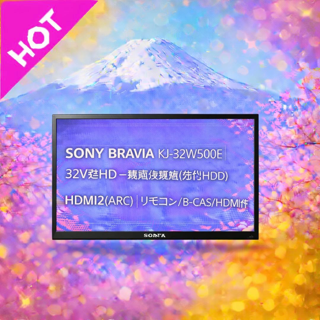 【今だけ優待価格】SONY BRAVIA 32V型HD・裏番組録画(外付HDD)