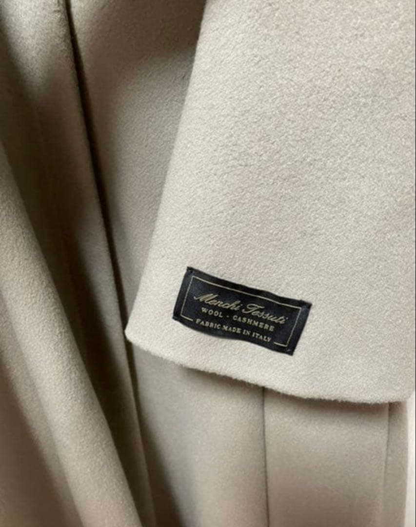 CELFORD セルフォード カシミヤ混 クルーネックフレアコート