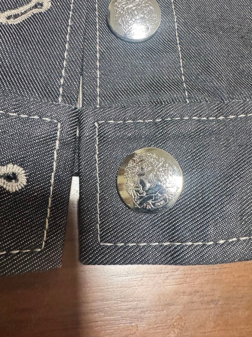 CELINE ダークグレー デニムジャケット