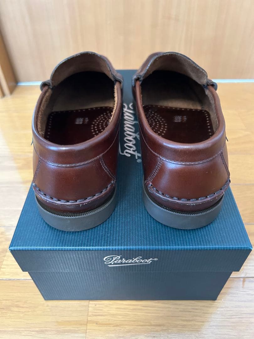 paraboot ローファー メンズ　ローファー　ビジネスシューズ　レザー