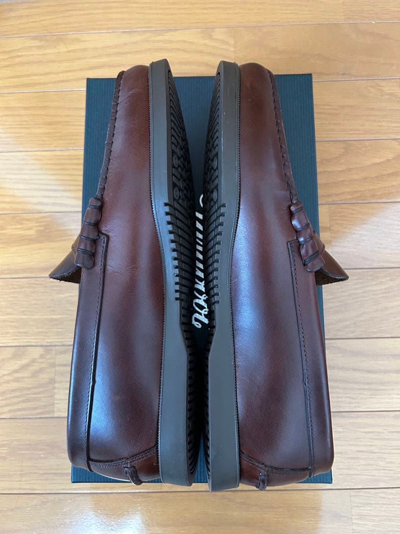 paraboot ローファー メンズ　ローファー　ビジネスシューズ　レザー