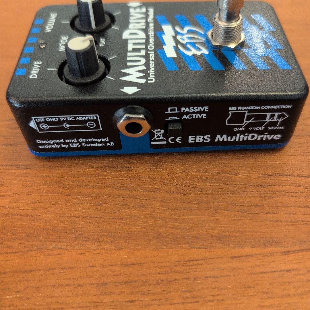 最終価格【美品、箱、取説付】EBS MultiDrive ベースオーバードライブ