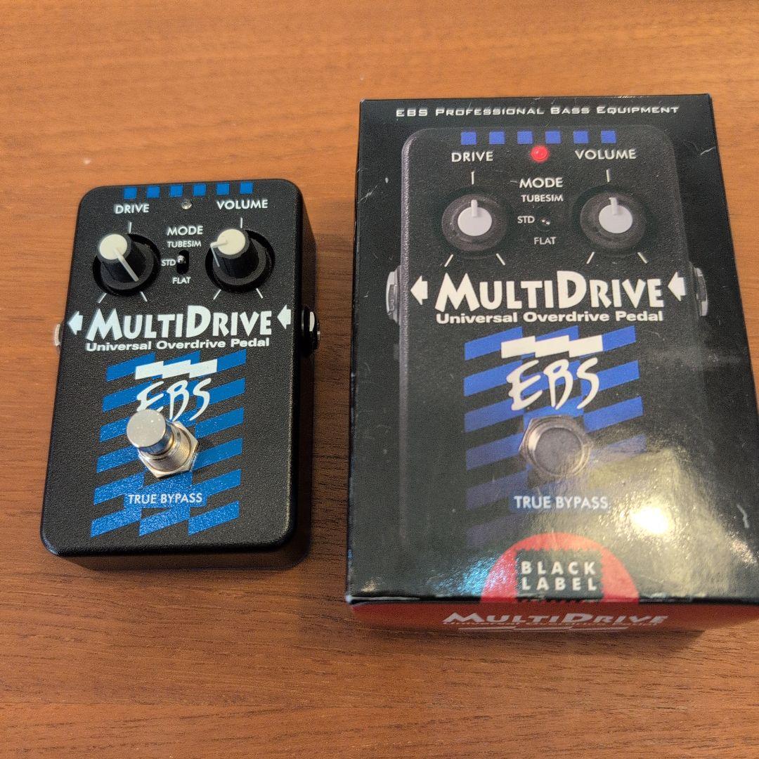 最終価格【美品、箱、取説付】EBS MultiDrive ベースオーバードライブ