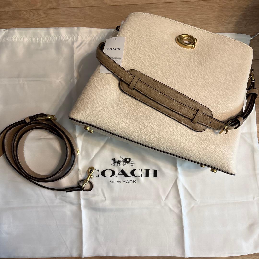 【新品未使用】COACH ウィロウショルダーバッグ