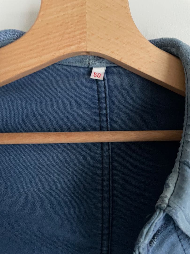 【スナム】ルモンサンミッシェル 50sブルーモールスキンジャケット