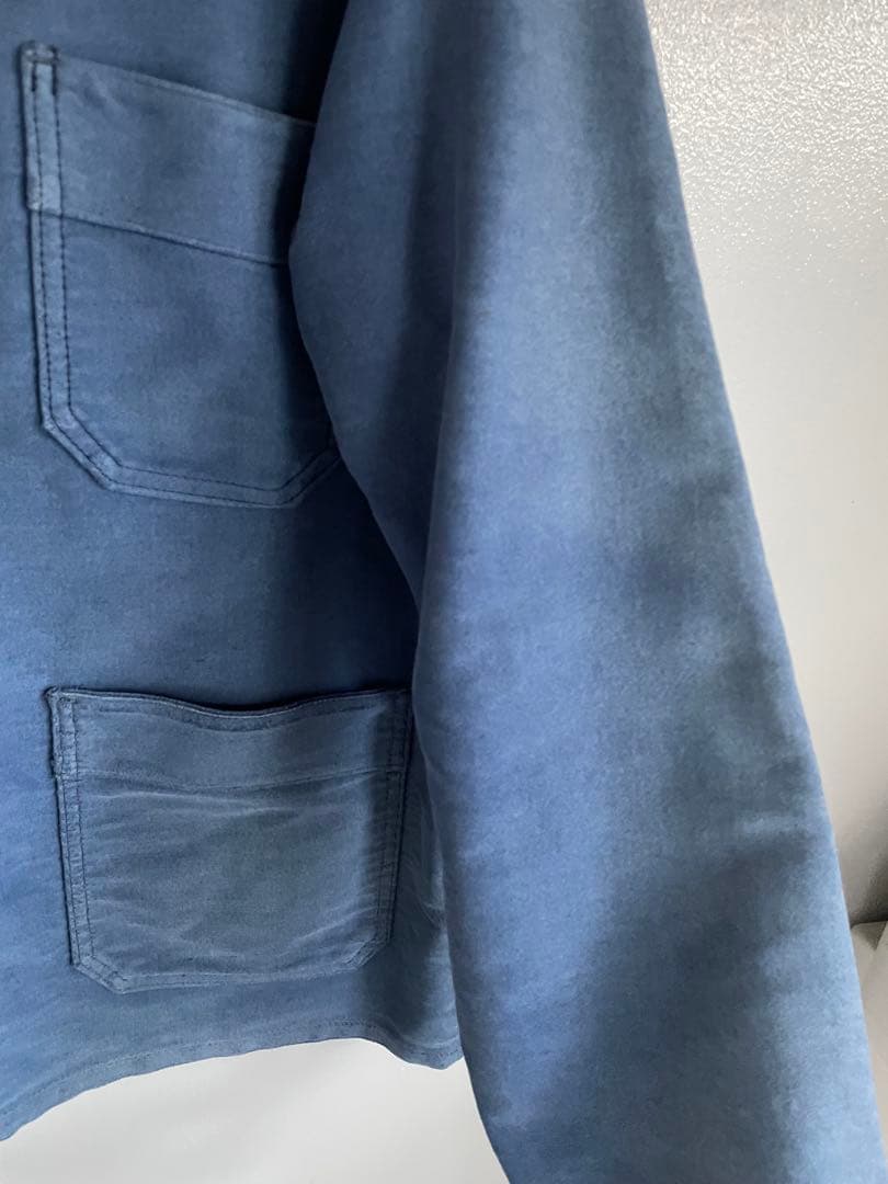 【スナム】ルモンサンミッシェル 50sブルーモールスキンジャケット