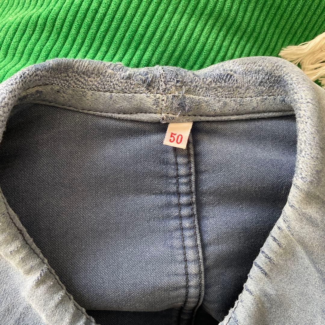 【スナム】ルモンサンミッシェル 50sブルーモールスキンジャケット