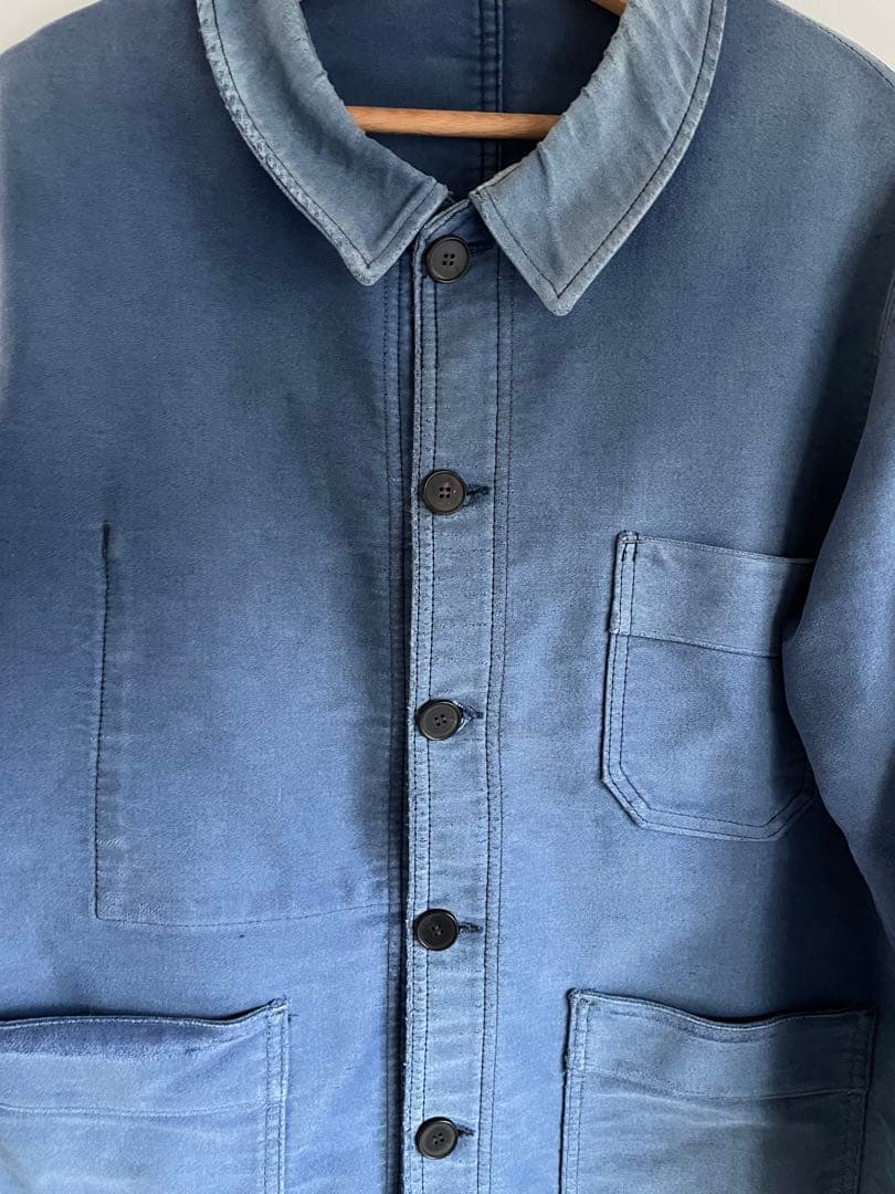 【スナム】ルモンサンミッシェル 50sブルーモールスキンジャケット