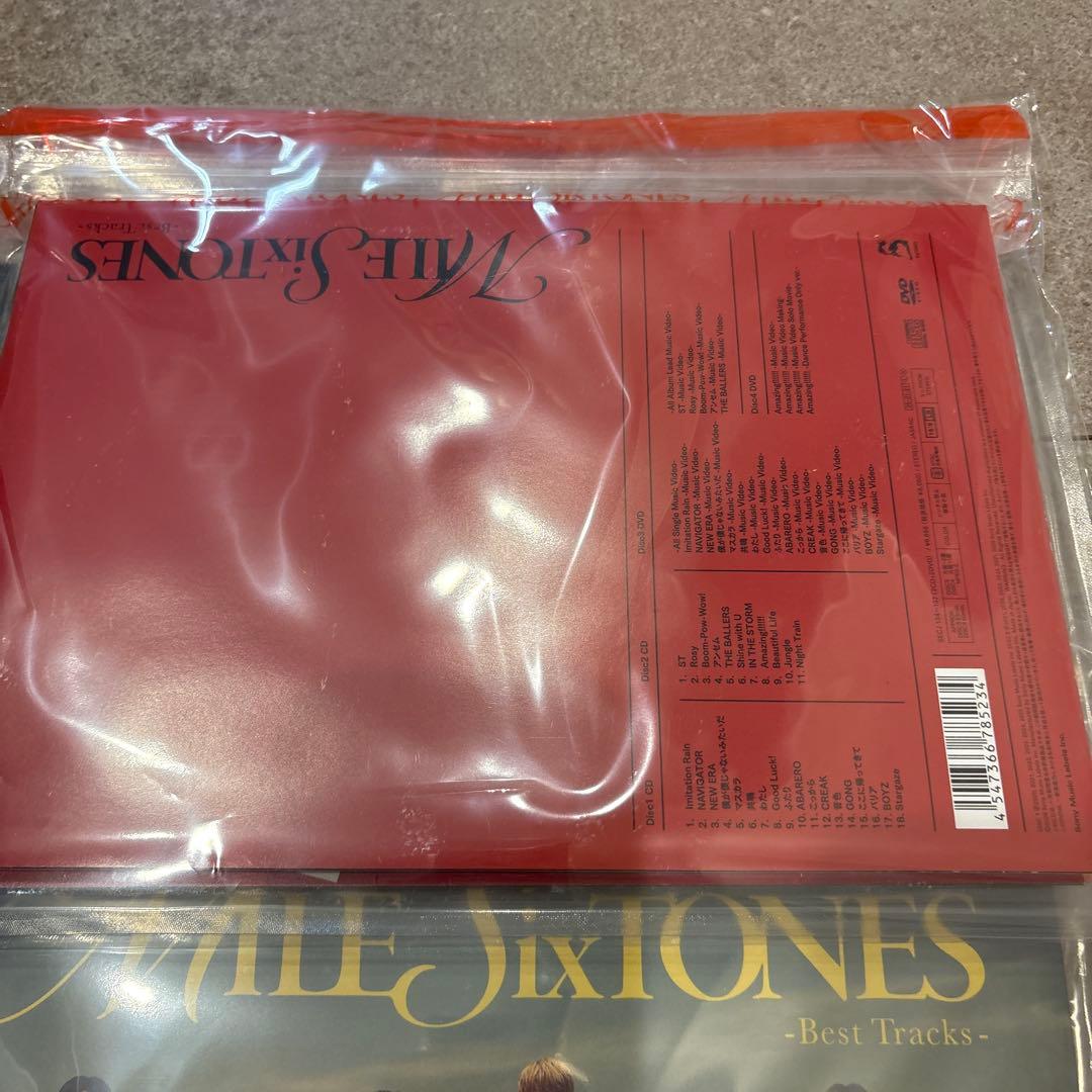 全特典付き　SixTONES MILESixTONES 3形態　DVD