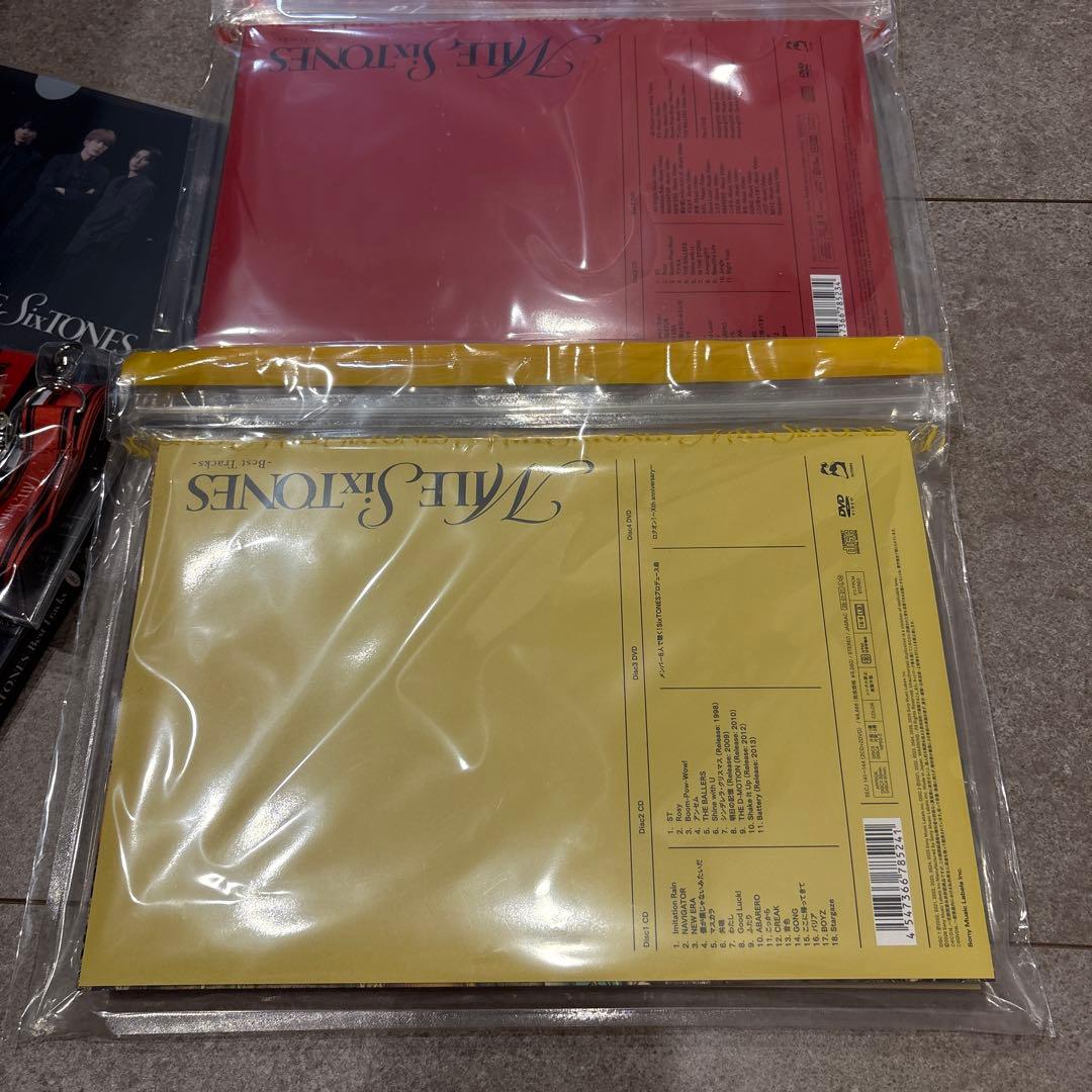 全特典付き　SixTONES MILESixTONES 3形態　DVD
