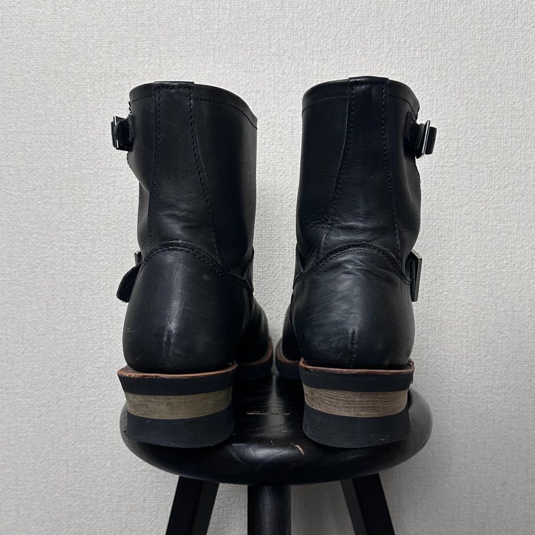 Hawkins ショートエンジニアブーツ ホーキンス ブラック 黒