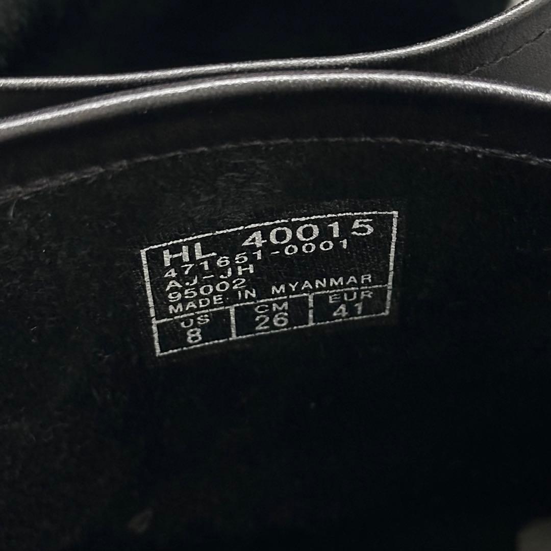 Hawkins ショートエンジニアブーツ ホーキンス ブラック 黒