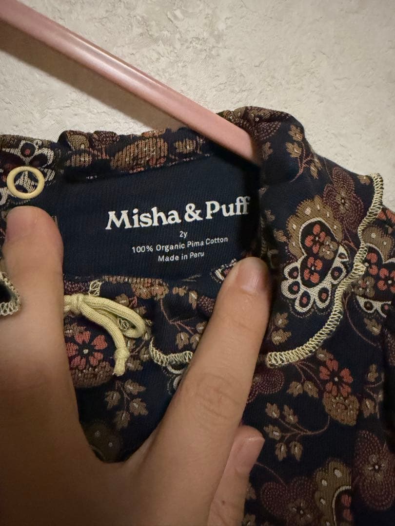 misha&puff ワンピース　ハート　2y
