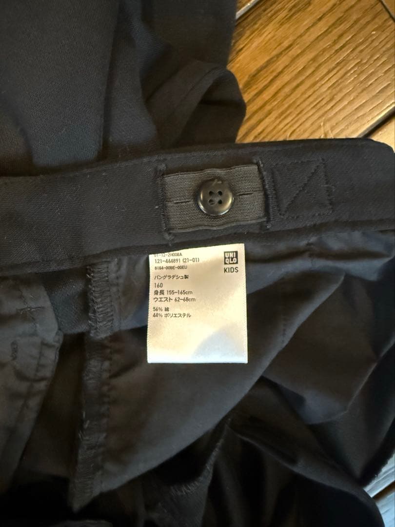 小学生　男子　卒業式スーツ3点セット　フォーマル　　　　160cm ユニクロ