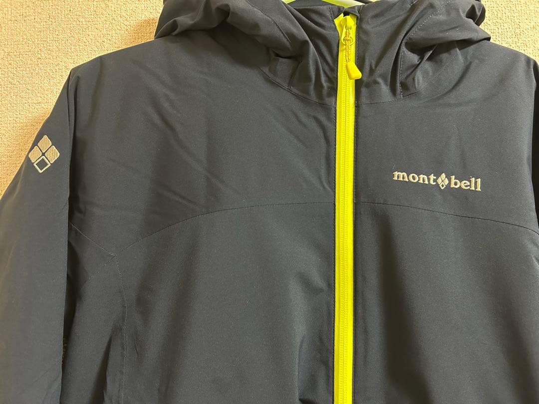 mont-bell パウダーステップ パーカ KID'S 150 ネイビー