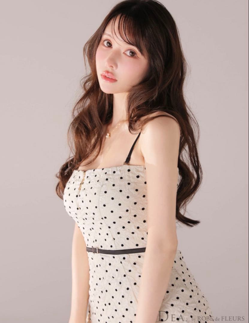 DEA ROBE de FLEURS キャバドレス　ロングドレス