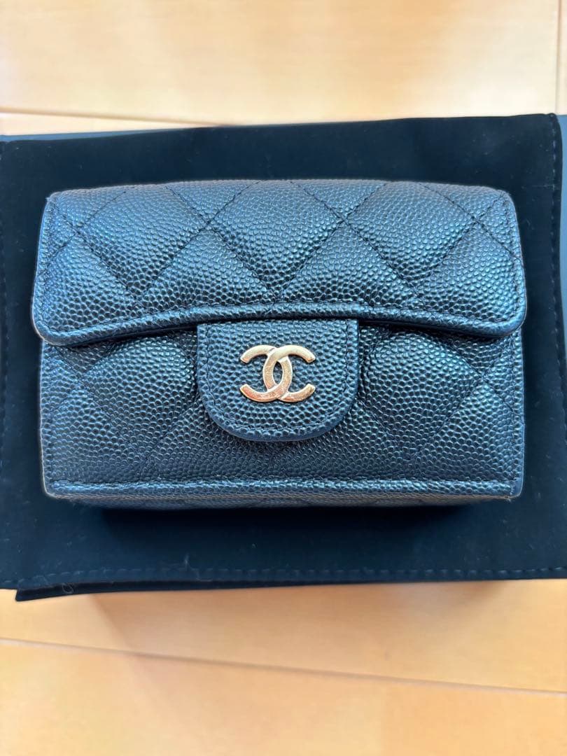 ♡美品・シャネルCHANEL財布・ミニウォレット・三つ折り財布・マトラッセ♡