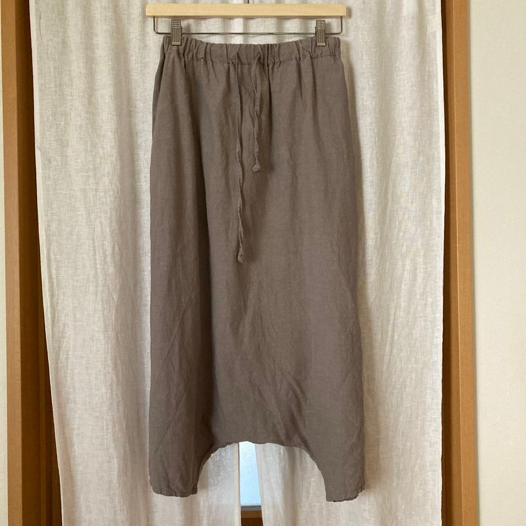 専用です。　中川政七商店　麻のサルエルパンツ　日本製