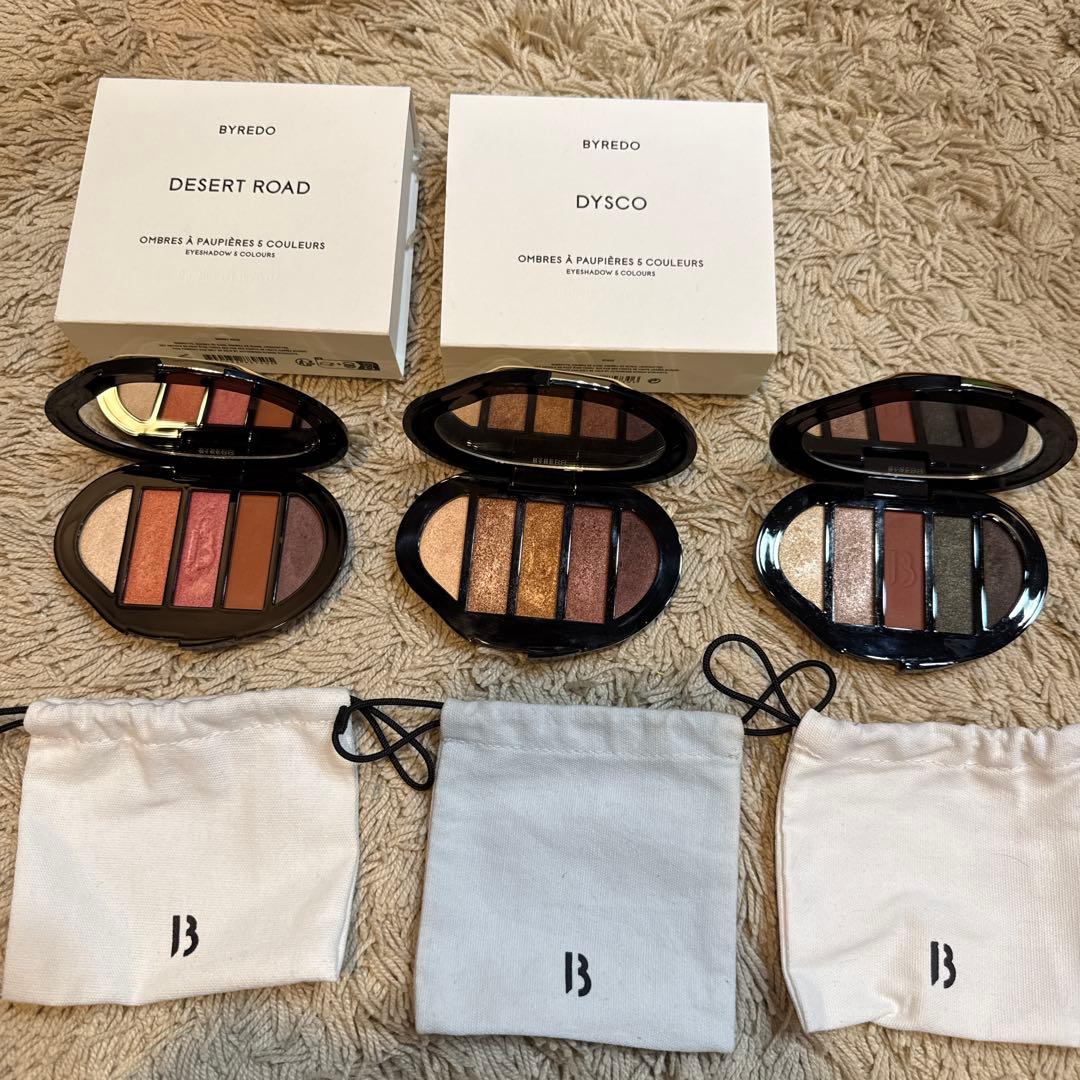 BYREDO アイシャドウパレット デザート　ロード　ディスコ　コーポレート