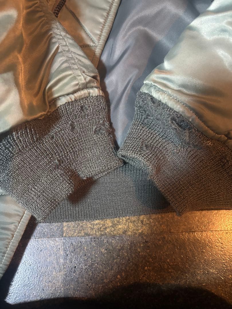 MA-1 cab clothing MA1 B-16D mサイズ 短丈