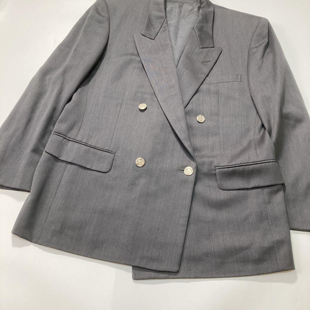 クリスチャンディオール ダブル セットアップ スーツ ロゴボタン