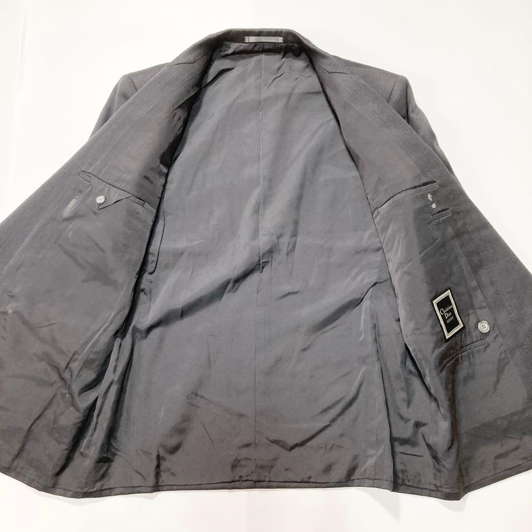 クリスチャンディオール ダブル セットアップ スーツ ロゴボタン