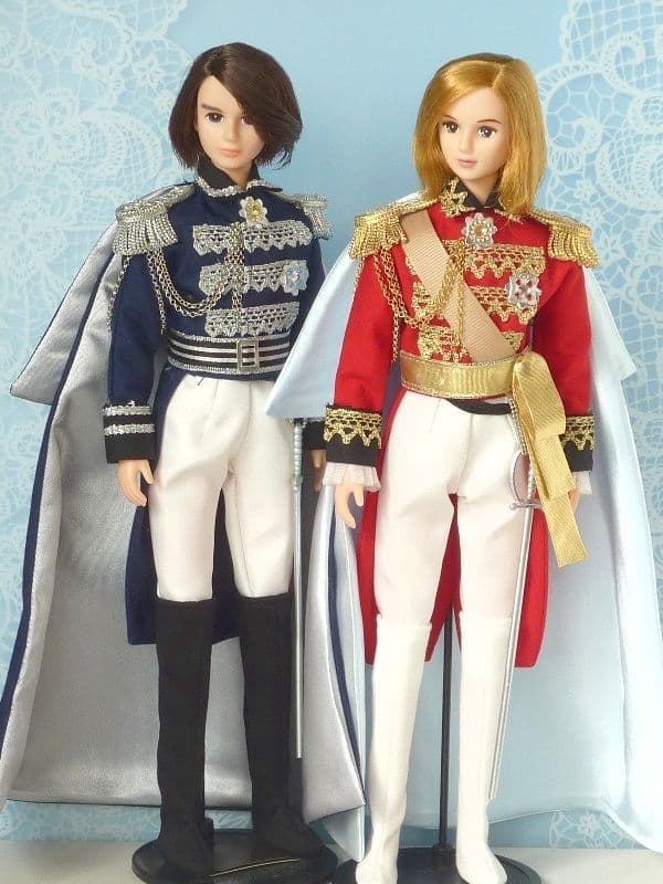 宝塚歌劇 男役衣装風『オスカル&アンドレ』⑤