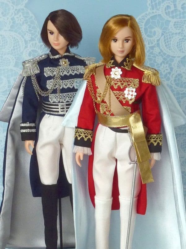 宝塚歌劇 男役衣装風『オスカル&アンドレ』⑤