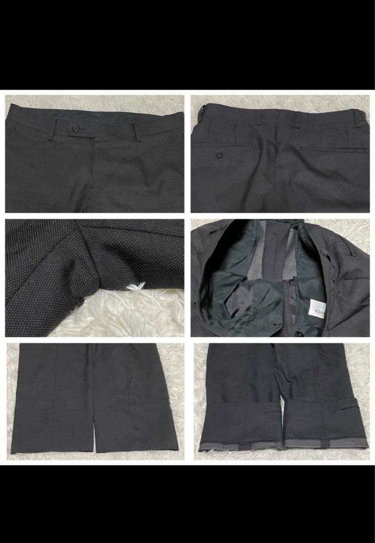 ORIHICA ダークグレー 3ピーススーツ 92Y5