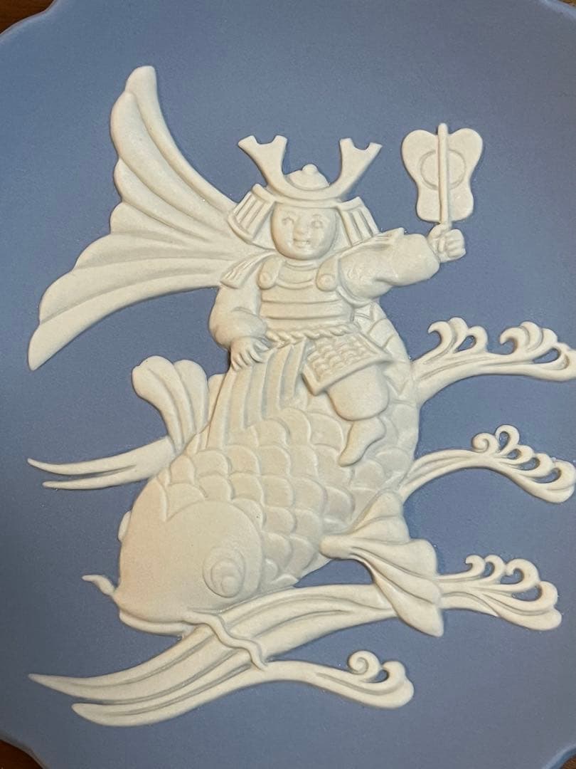 美品 ウェッジウッド ジャスパー 端午の節句