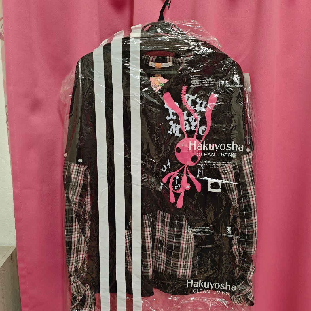 【クリーニング済】PUTUMAYO うさ耳 2WAYパーカー 長袖・半袖兼用