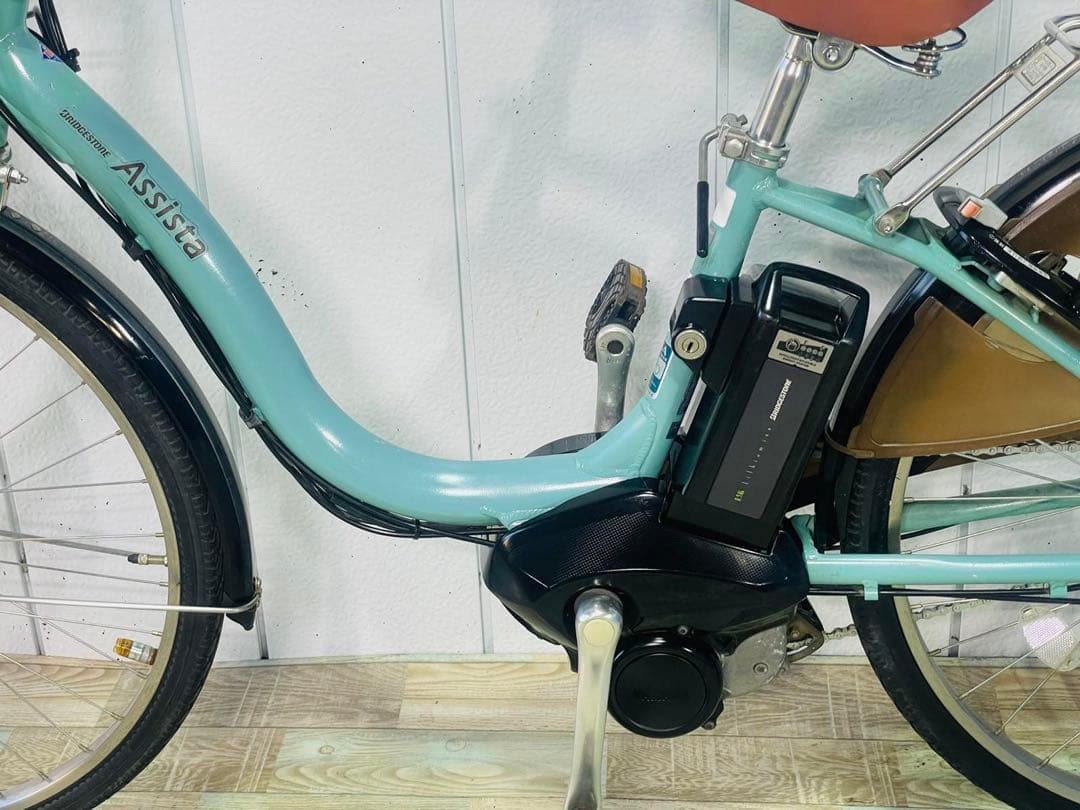 ★3151ブリヂストン8.7アンペア 26インチ子供乗せ電動アシスト自転車
