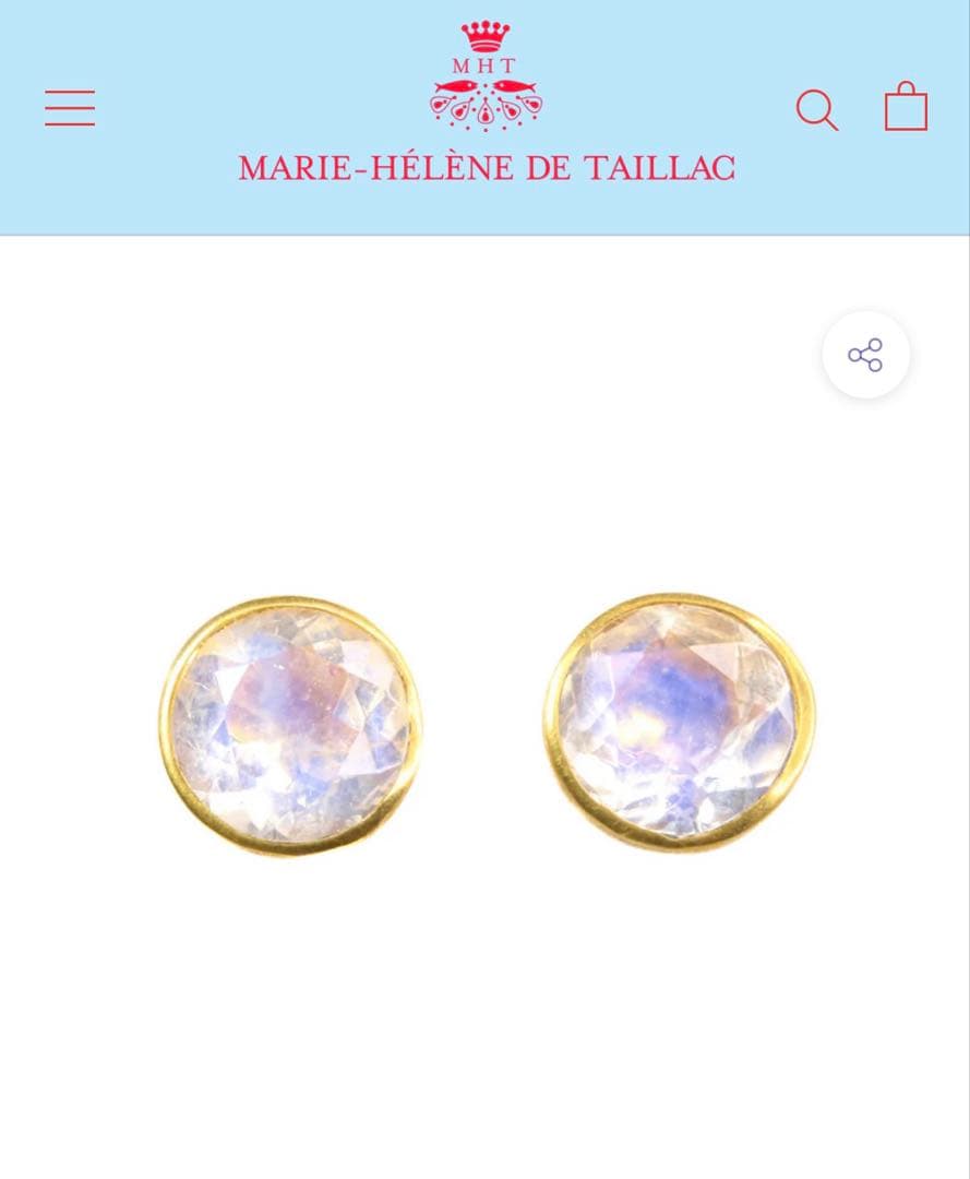 MHT マリーエレーヌドゥタイヤック \"ビンディ\"スタッドピアス