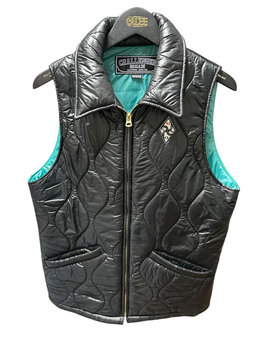 CHALLENGER キルティングダウンベスト 長瀬智也